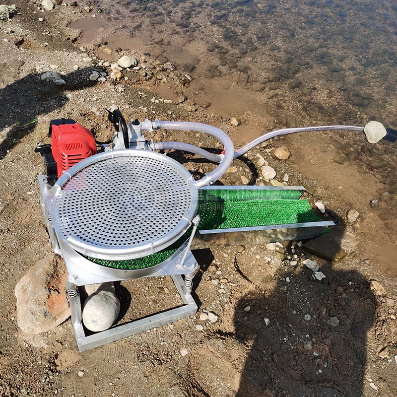 JXQ型無(wú)動(dòng)力曲面渦流淘金機(jī)  Non-power surface edd