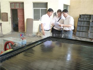 搖床設備丨新型聚氨酯選礦搖床的安裝調(diào)試方法